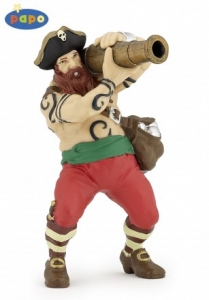 Papo 39439 Pirate with cannon - human figures at spielz