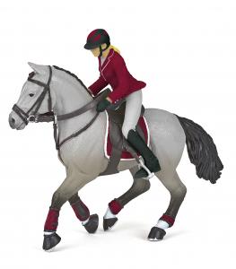 Papo Horses: Papo Competition horse and rider 51563