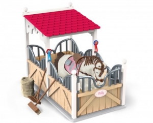 Papo Horses: Papo Horse box with accessories 60117