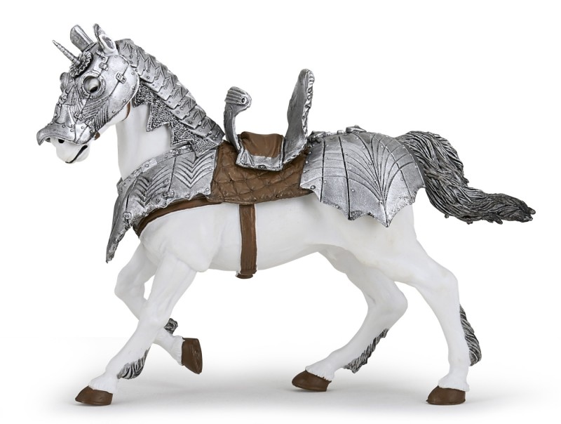 Papo Horse in armor 39799