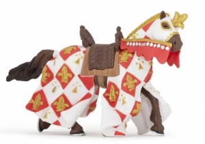 Papo Mittelalter: Papo Lilie Streitross wei� 39789