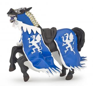 Papo Pferd des Drachenk�nigs, blau 39389nc Ritter