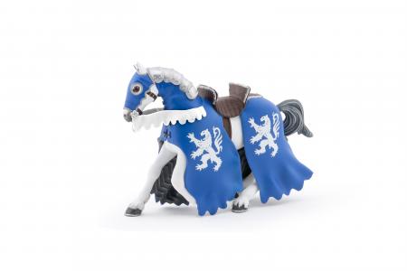 Papo Mittelalter: Papo Pferd des Ritters mit Lanze blau 39759
