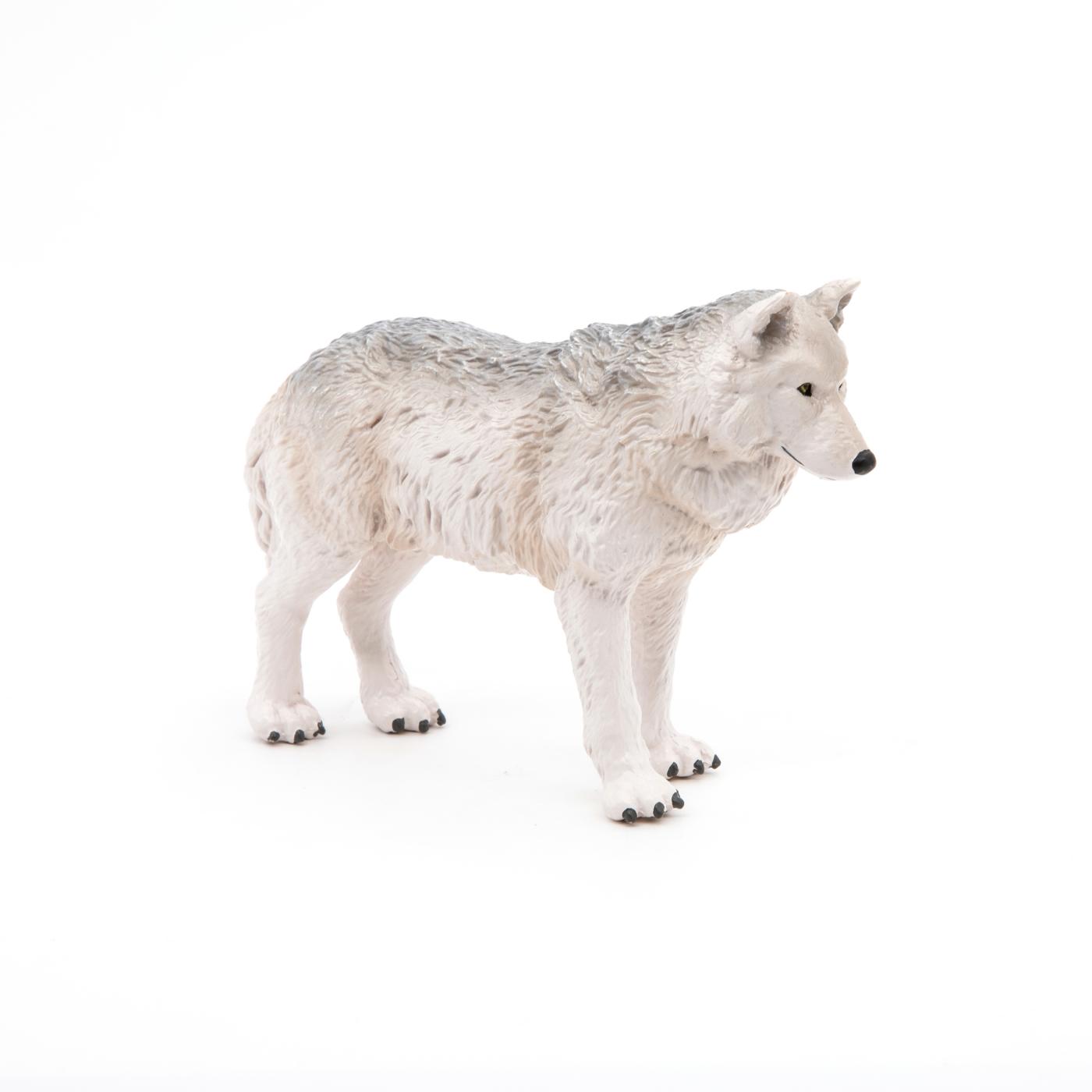 PAPO Wild Animal Kingdom Polar Wolf Figure 50195 New 