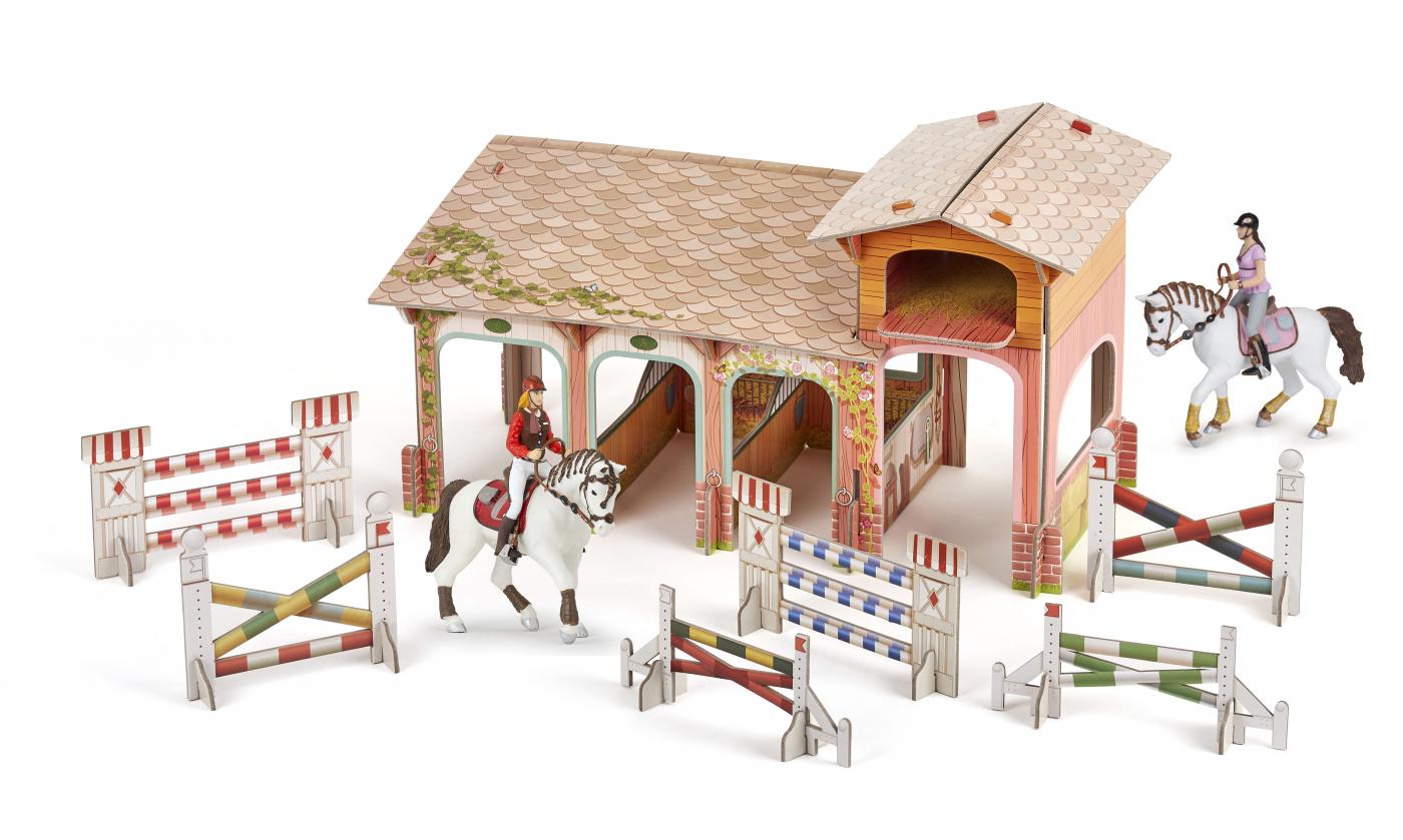 Papo Pony Club with 4 figurines 80310