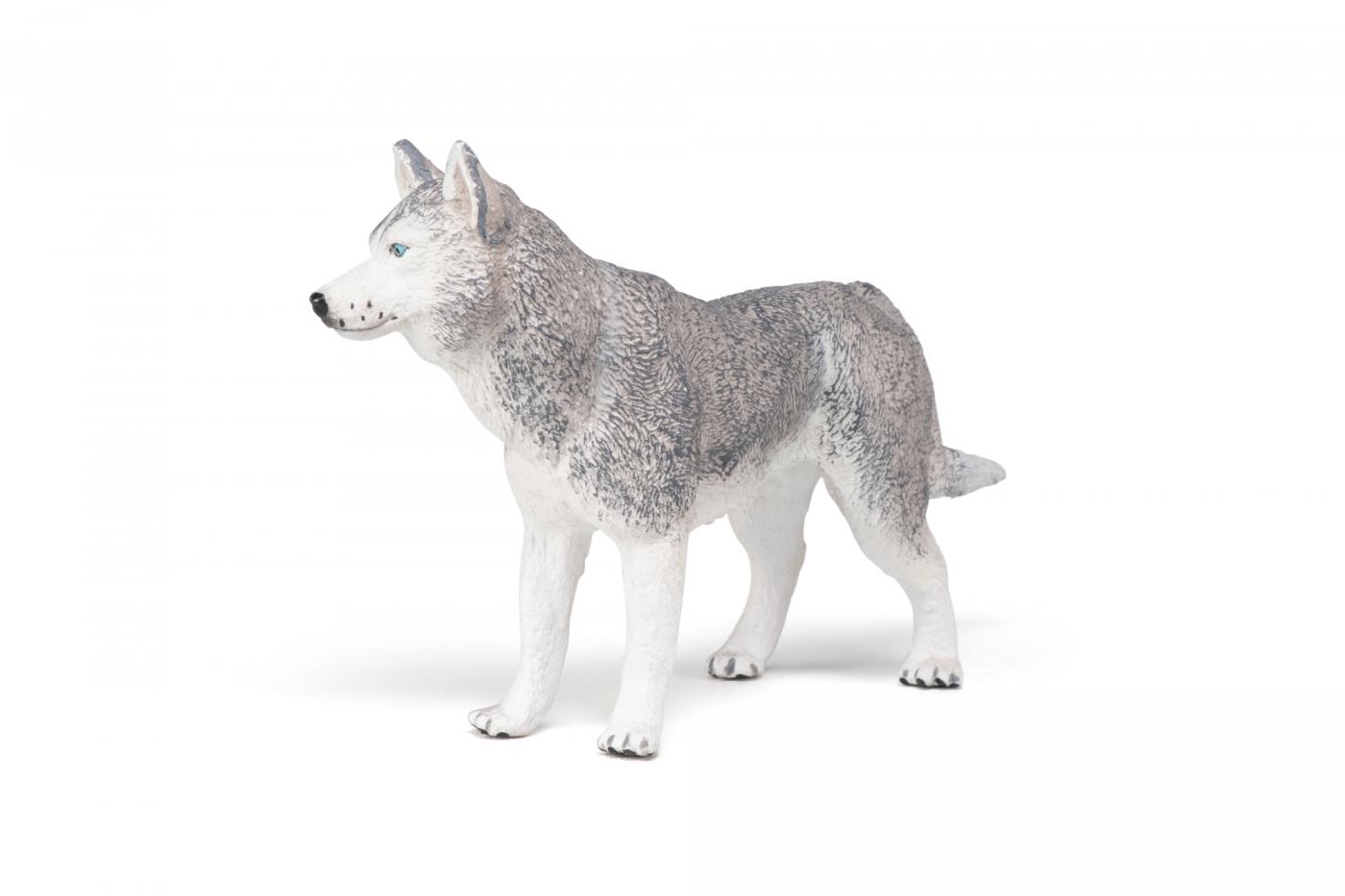 Papo 54035 Siberian Siberian Husky 4 5/16in Wild Animals 