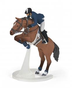 Papo Pferde: Papo Springpferd und Reiter 51562