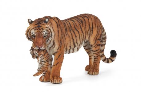 Papo 50118 Tigerin mit Jungem - Tierfiguren - Figuren bei spielzeug-guenstig.de