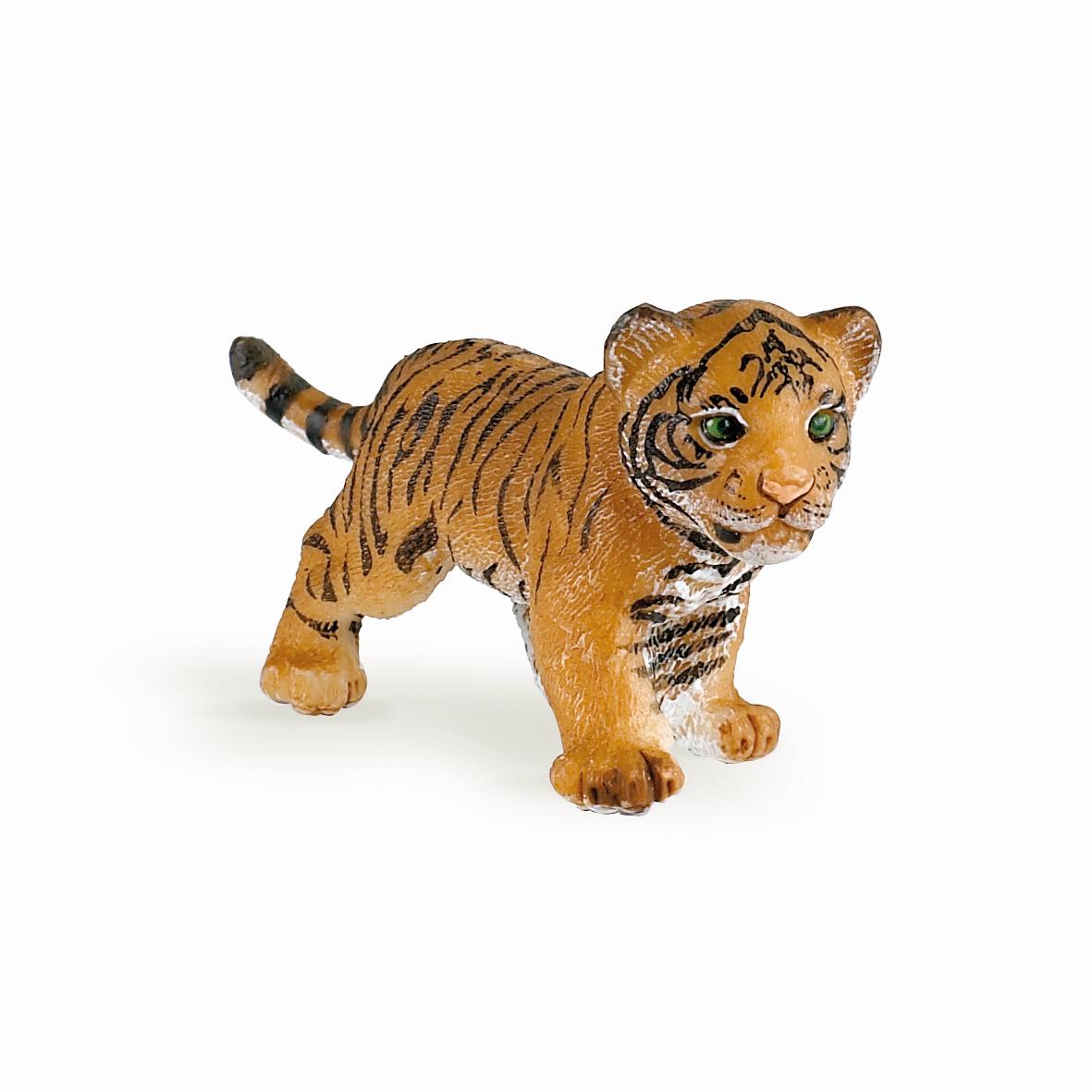 Papo 50048 Tigerjunges weiss 6,0 cm Wildtiere 