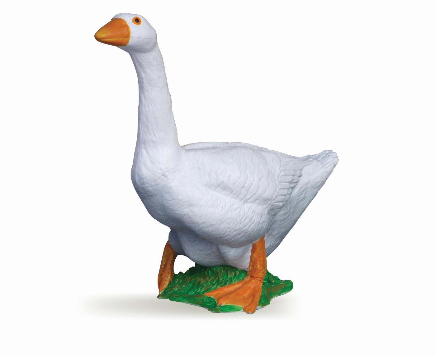 Papo Wei�e Gans 51061 ca.6x7cm