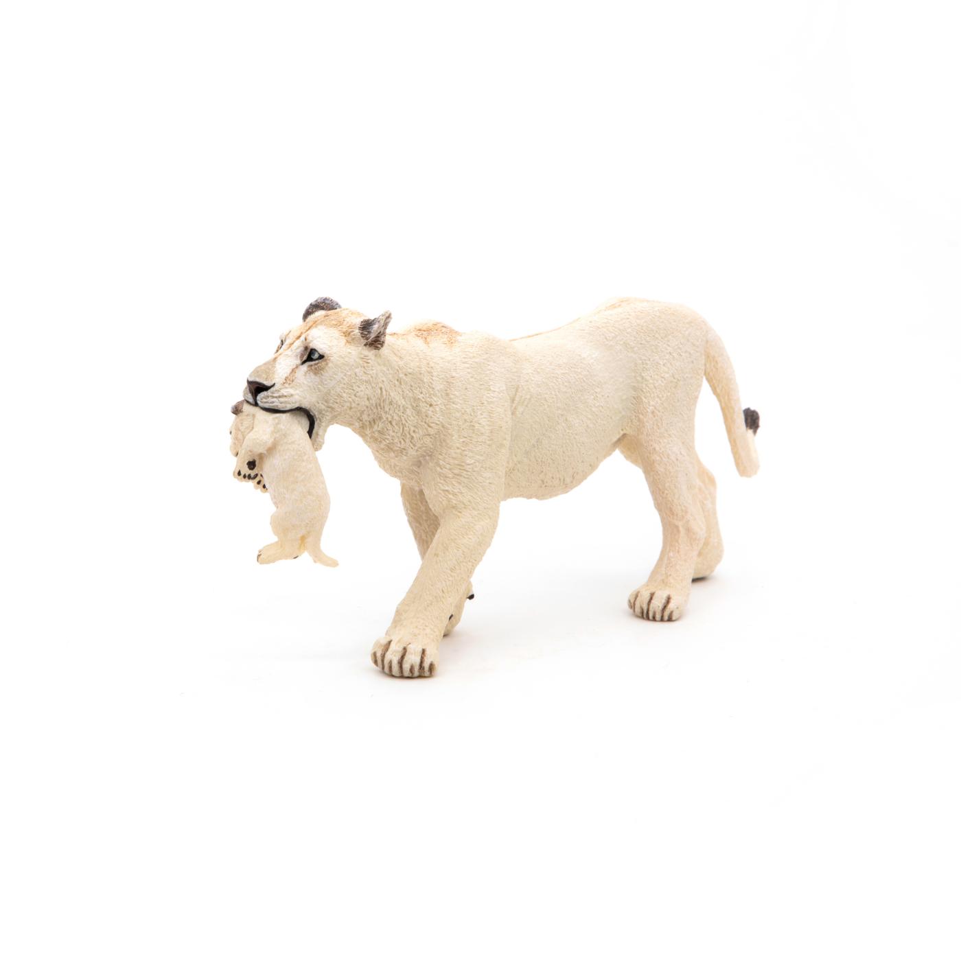 White Lioness 3 7/8in Wild Animals Collecta 88549 