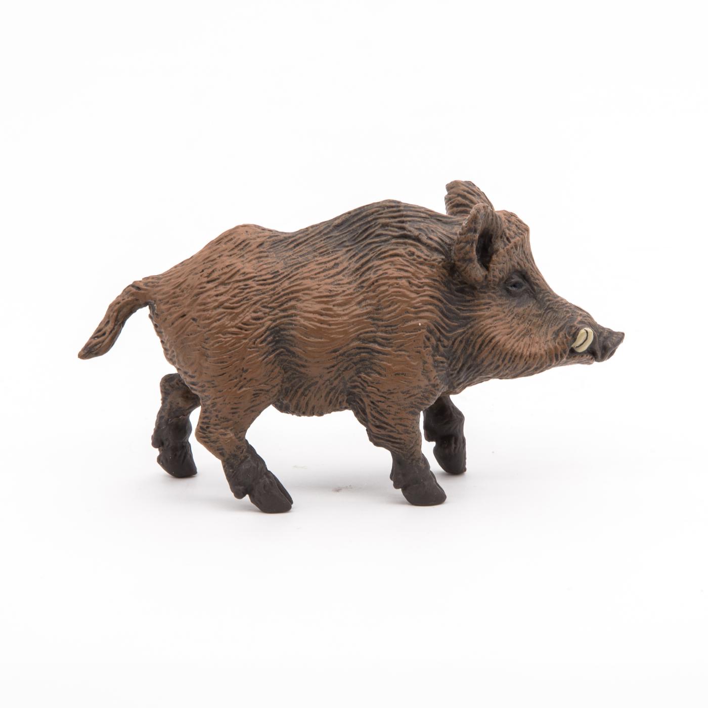 Wild shop boar figurine