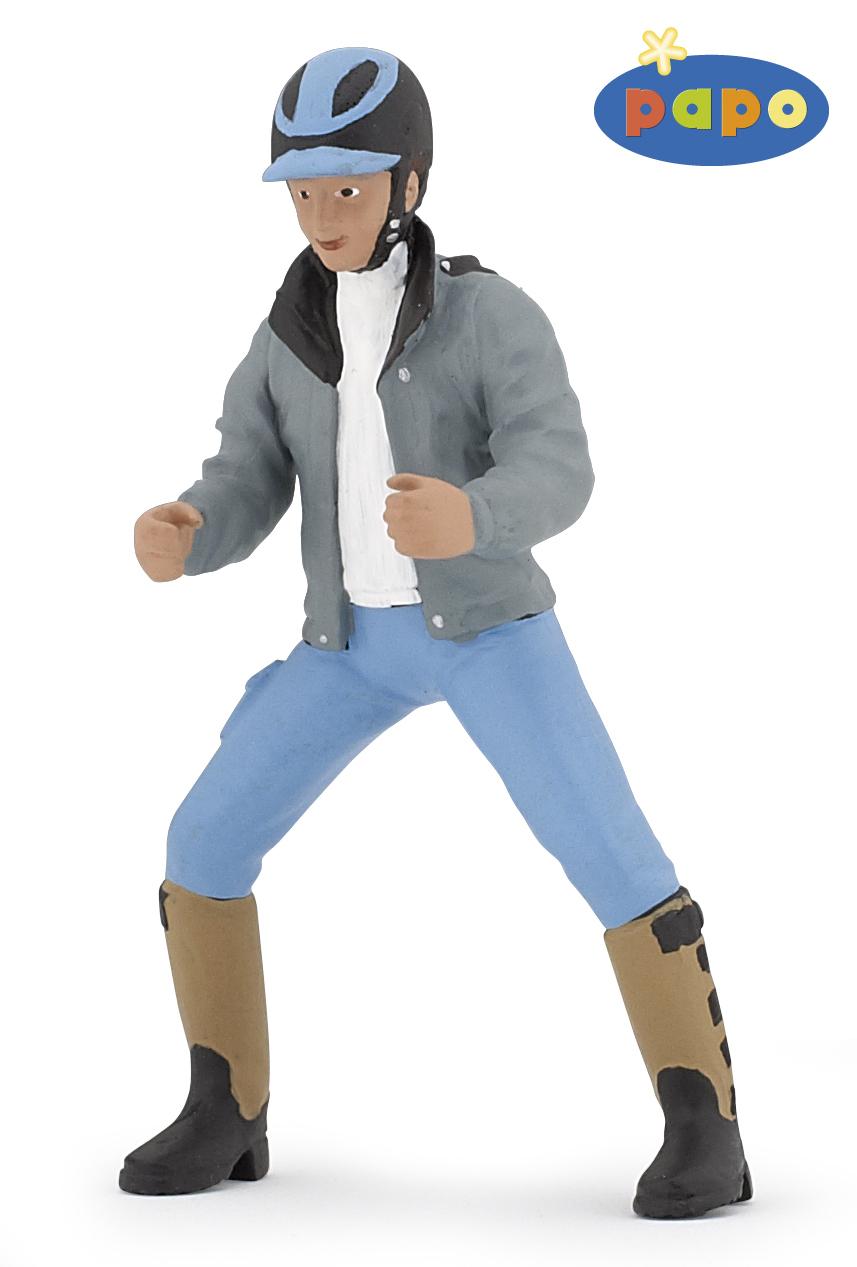 Papo Young rider 52008 approx.4x8cm