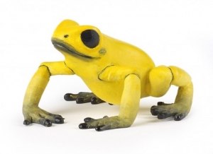 Papo Poison dart frog yellow 50174 reptiles