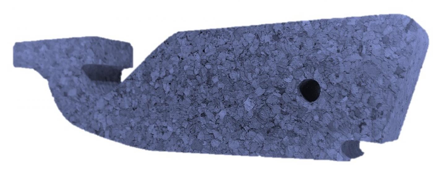 Pottwal Kork blau