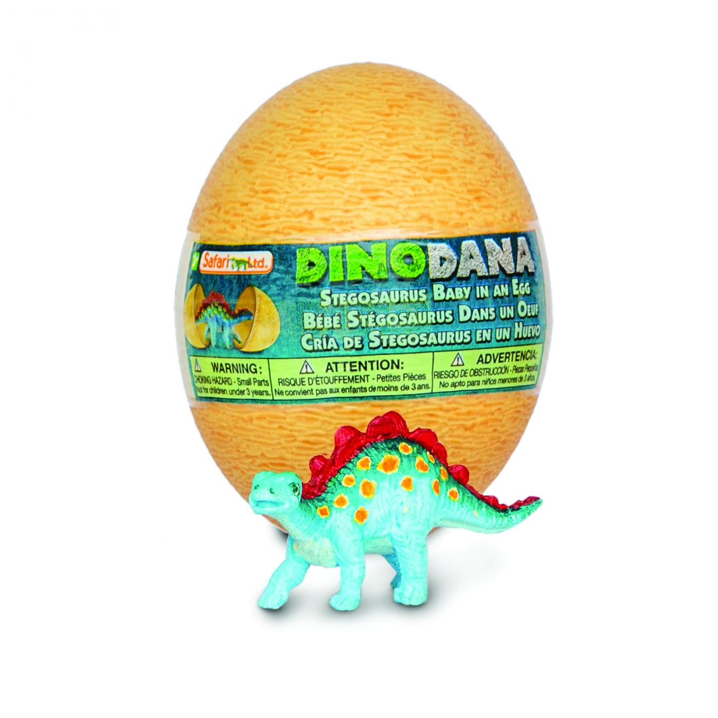 Safari Dino Dana Stegosaurus Baby mit Ei 100987
