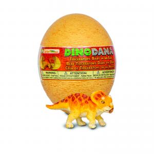 Safari Prehistoric World: Safari Dino Dana Triceratops baby with egg 100986