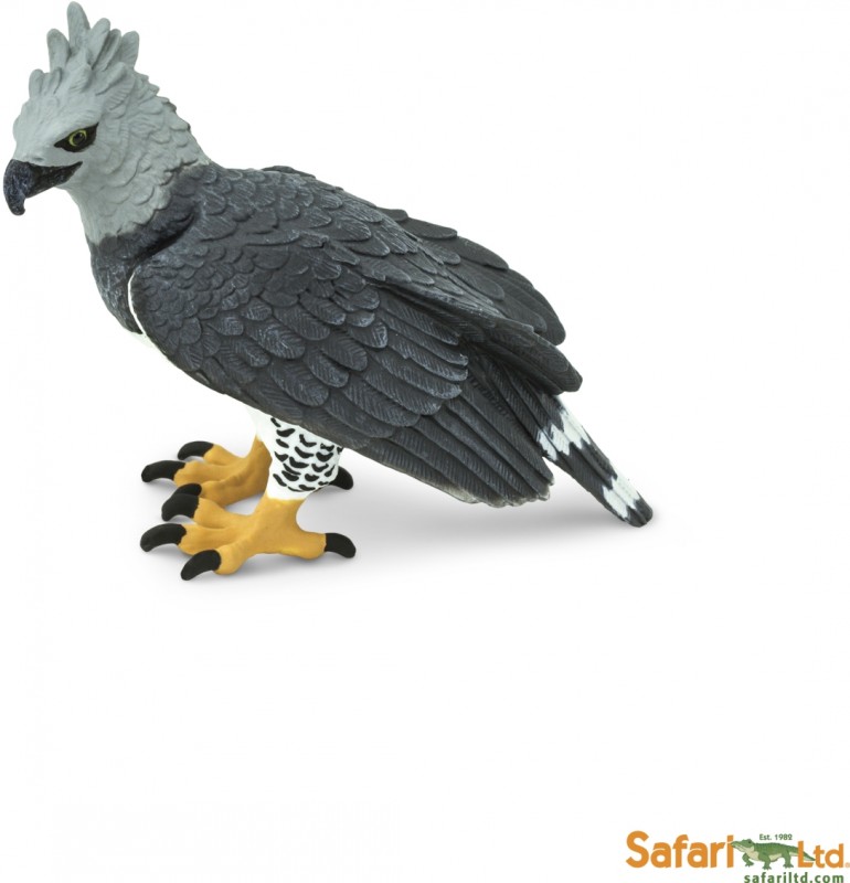 NEW * Safari HARPY EAGLE solid plastic toy wild zoo animal BIRD predator 