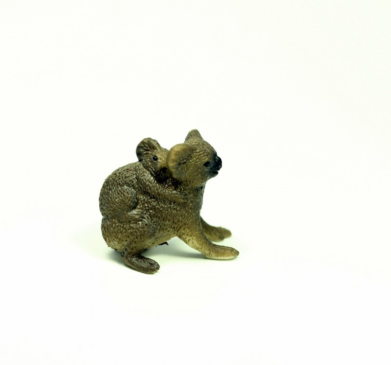 Safari Koalaweibchen mit Baby 3437e