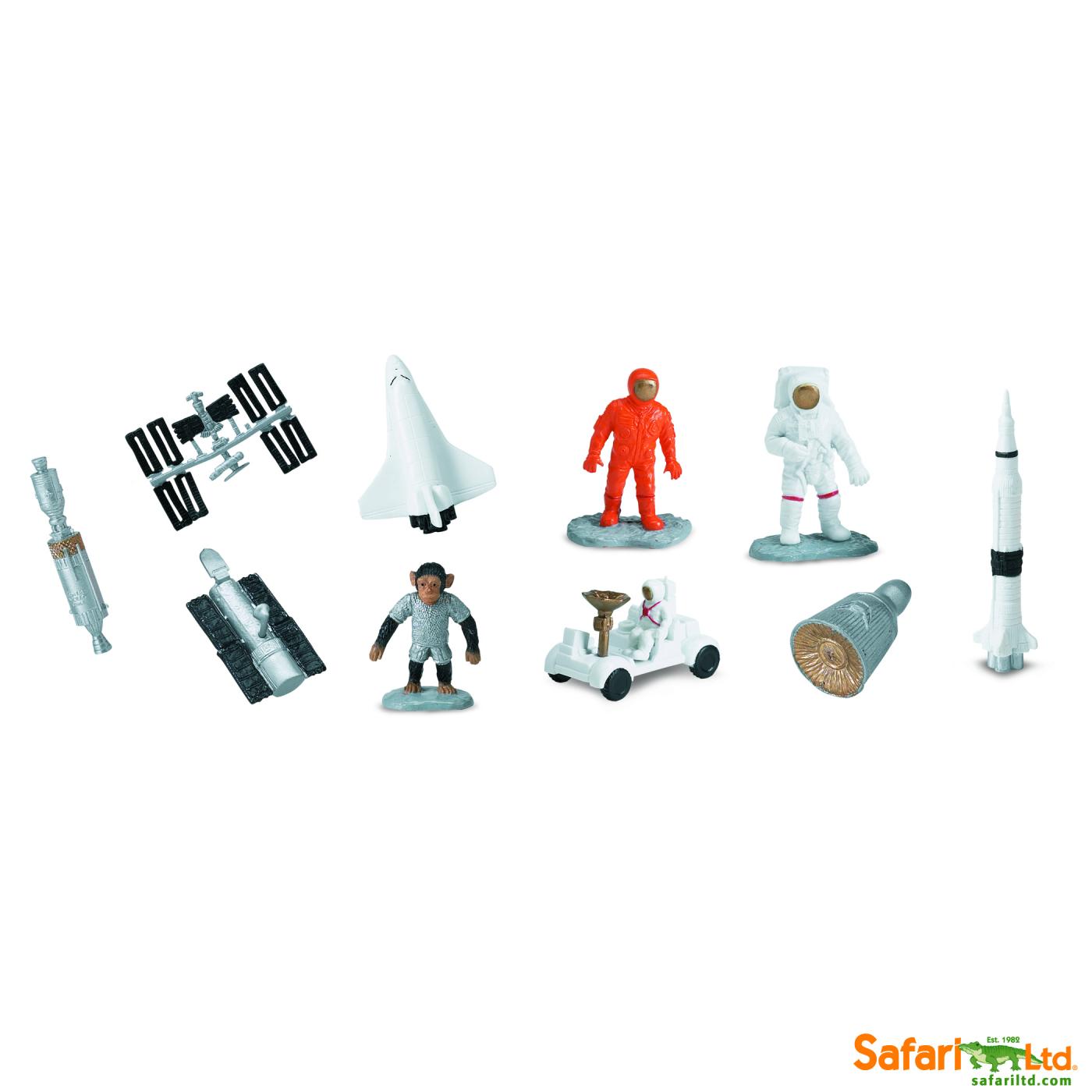 Safari Ltd 10 Figuren Thema Weltraum 6998 ca.5.2x5.2x33cm