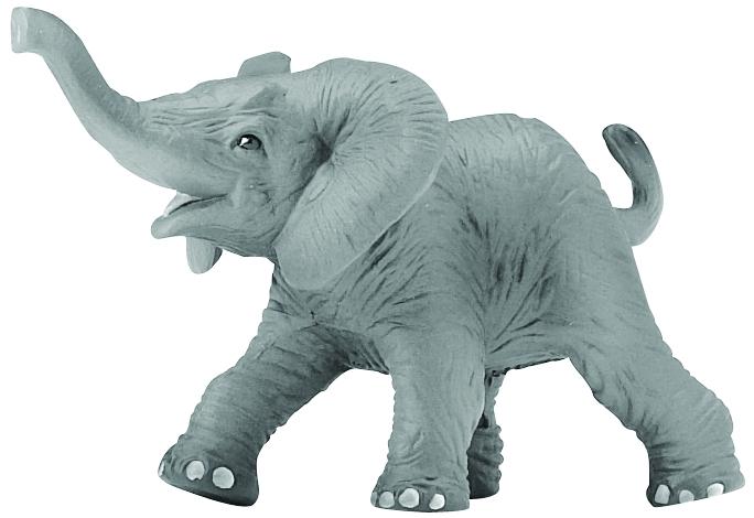 Safari Ltd Afrikanisches Elefantenbaby tr�tend 2385 ca.8x4x5.2cm