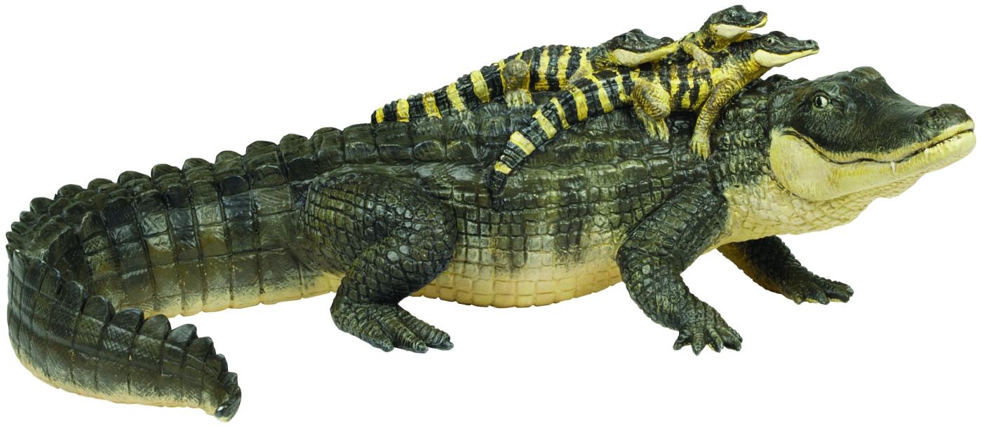 Safari Ltd Alligator mit Babies 2596 ca.29.5x21x10cm