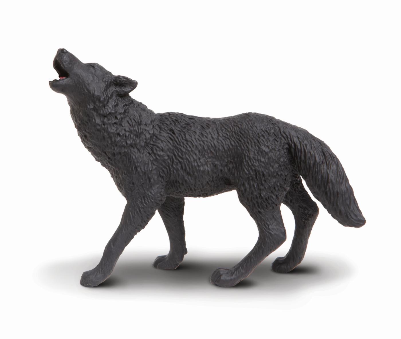 Safari Ltd Black Wolf 181129