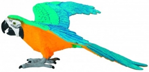 Safari Ltd  2640 Blue-Gold Macaw - animal figures at spielzeug-guenstig.de