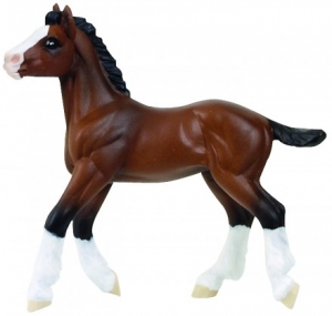 Safari Ltd  1514 Clydesdale Fohlen - Tierfiguren bei spielzeug-guenstig.de