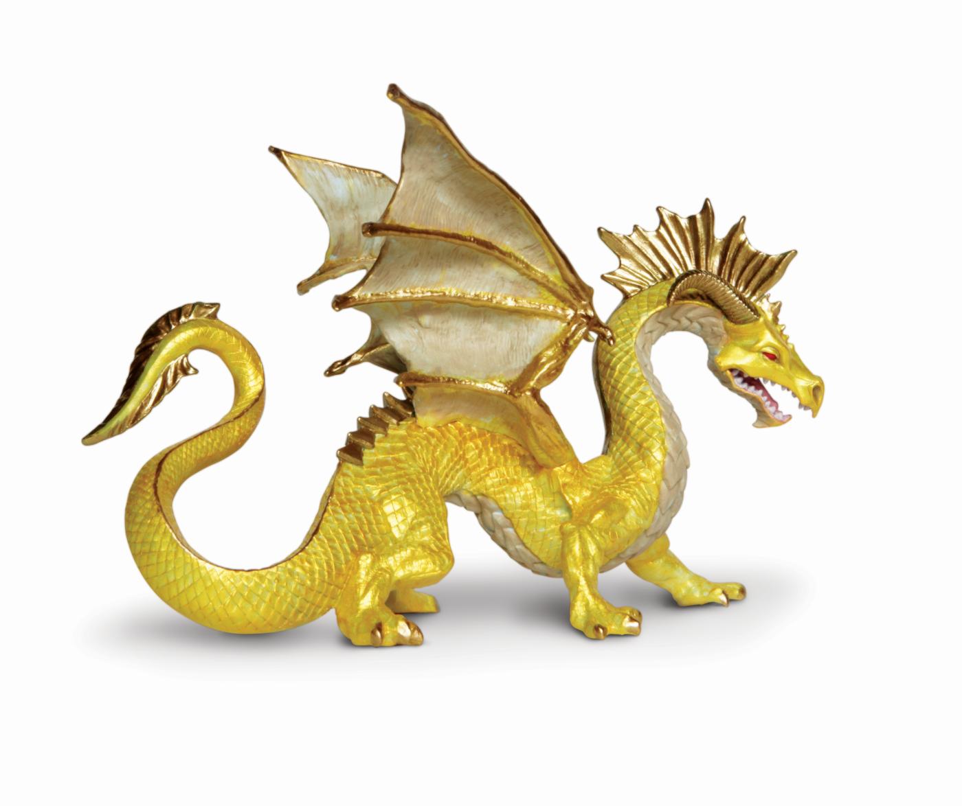 Safari Ltd Goldener Drachen 10118 ca.17x10.7x11cm