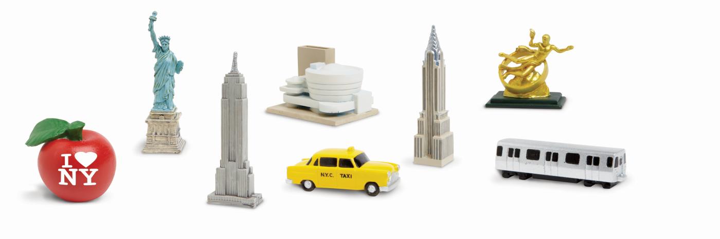 Safari Ltd New York City 6822 ca.5.2x5.2x33cm