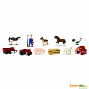 Safari Ltd  6826 Toob Auf der Farm - Minifiguren bei spielzeug-guenstig.de