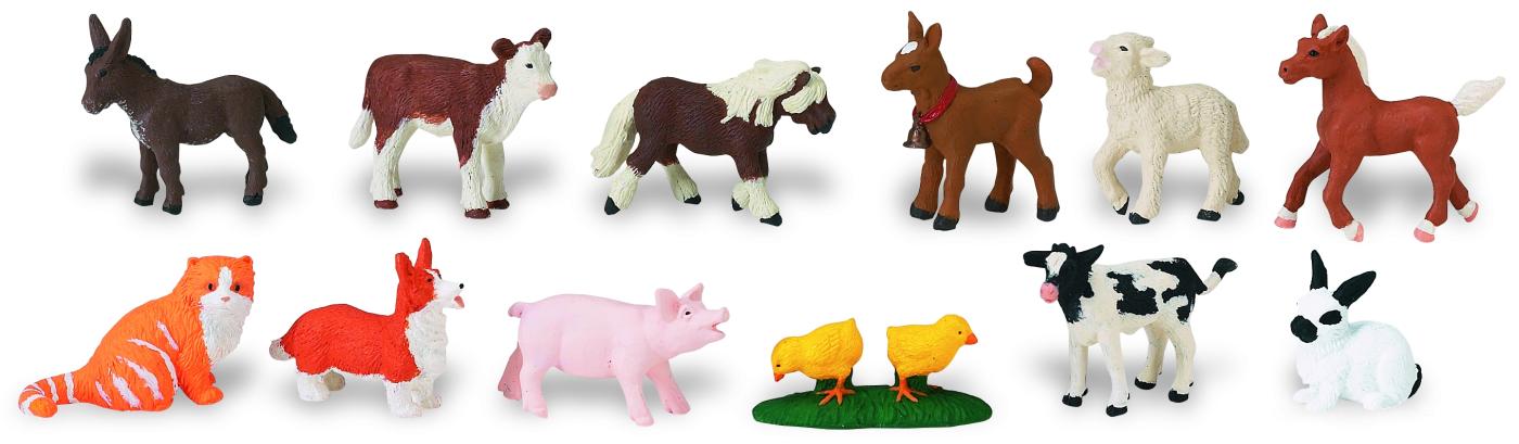 Safari Ltd Thema Farmbabys 6812 ca.5.2x5.2x33cm