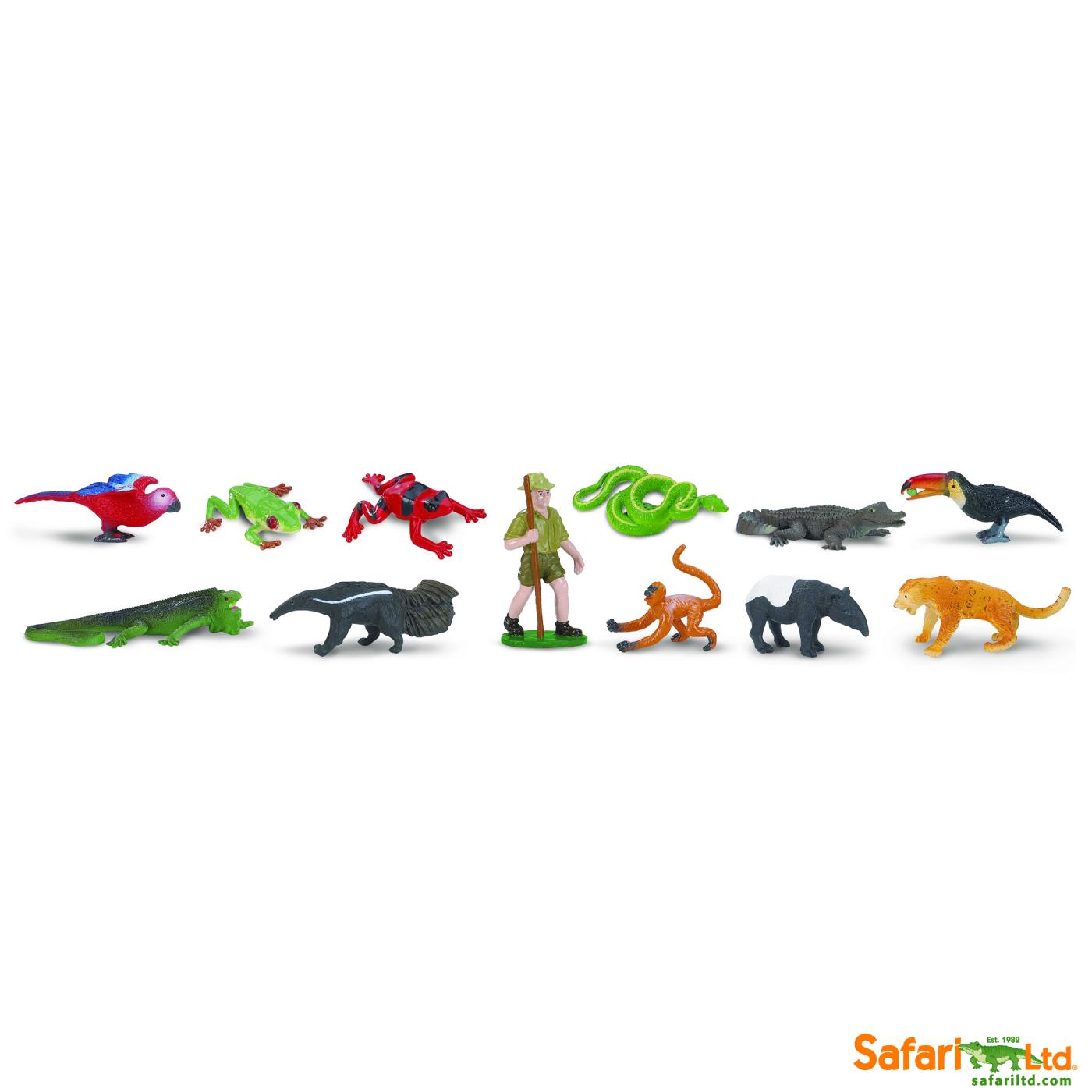 Safari Ltd Thema Regenwald 6805 ca.5.2x5.2x33cm