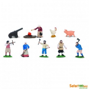 Safari Ltd  6802 Toob Jamestown Siedler - Minifiguren bei spielzeug-guenstig.de