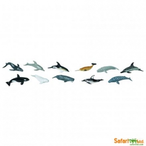 Safari Ltd  6947 Toob Wale und Delphine - Minifiguren bei spielzeug-guenstig.de