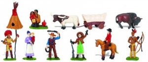 Safari Ltd  6809 Toob Wild West - Minifiguren bei spielzeug-guenstig.de