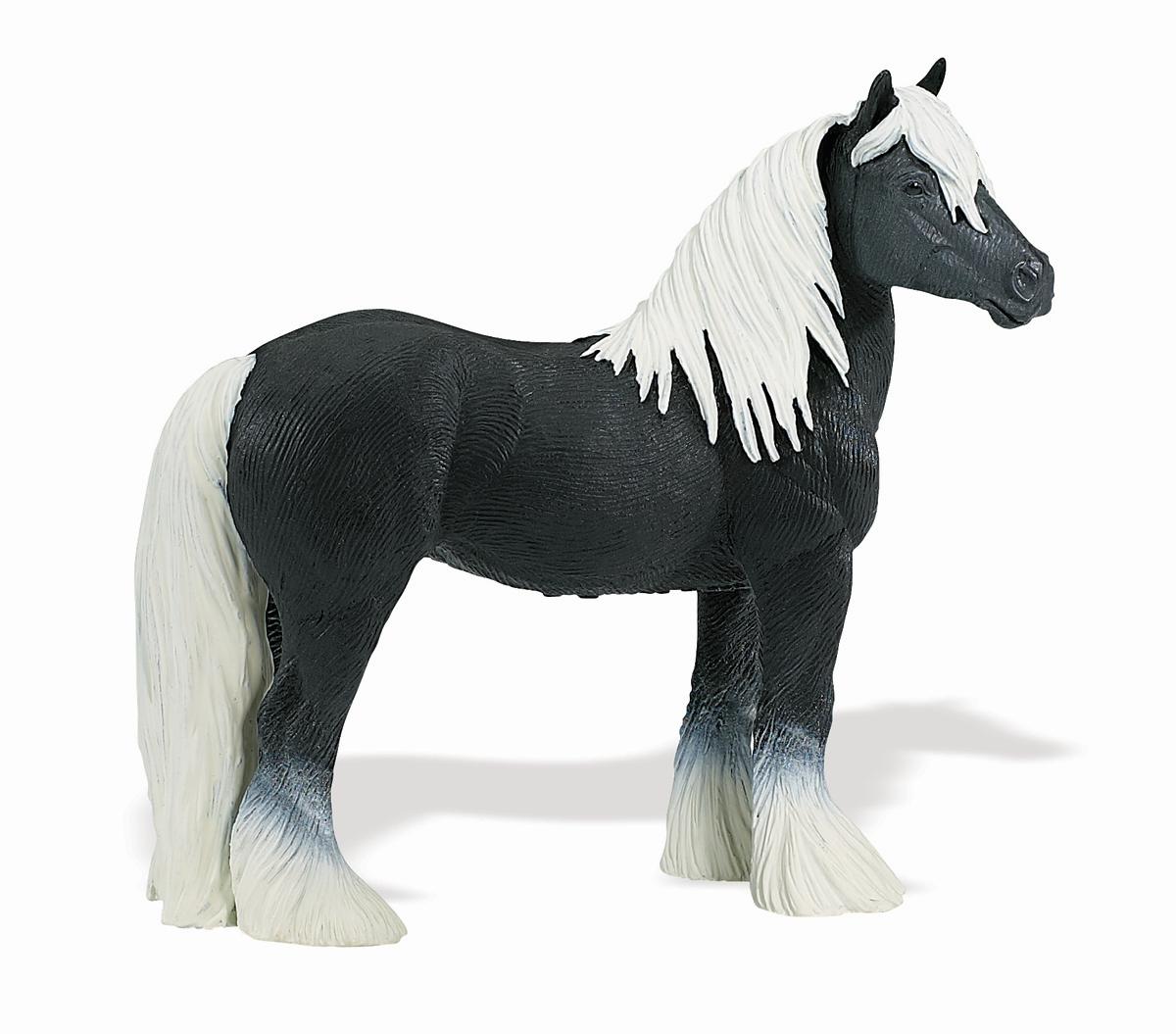 Safari Ltd Zigeuner Vanner Hengst 1503 ca.11x4.5x10cm