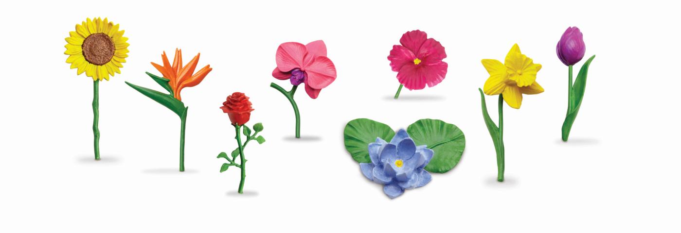Safari Ltd flowers 6829 approx.5.2x5.2x33cm