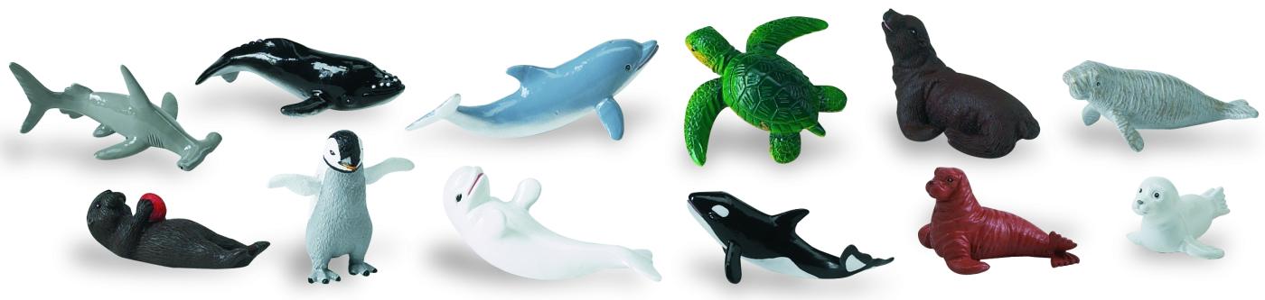 Safari Ltd subject of sea creatures Babies 6807 approx.5.2x5.2x33cm