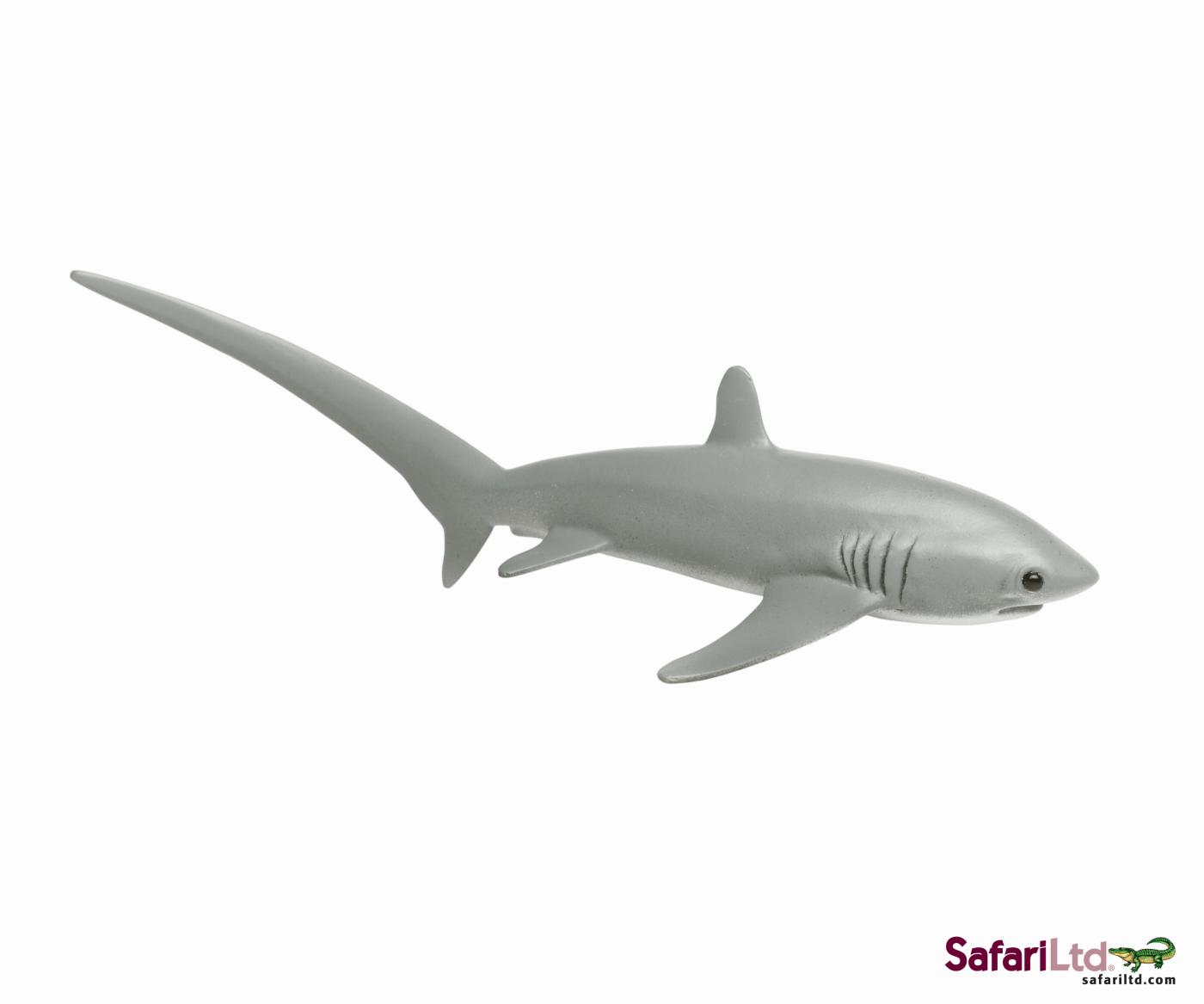 Safari Ltd thresher shark 2002 approx.17x8.5cm