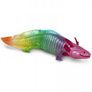 Safari Wildtiere: Safari Regenbogen Axolotl Spielzeugfi