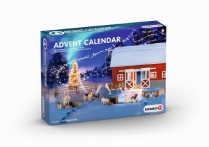 Schleich 97022 Schleich Adventskalender Weihnachten auf dem Bauernhof - Tierfigu