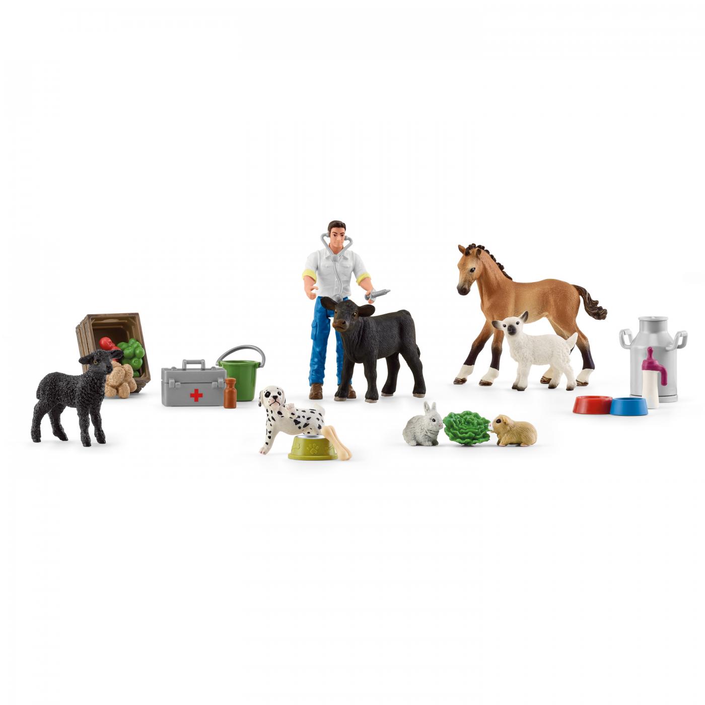 Schleich Adventskalender Farm World Bauernhof 2022 98643