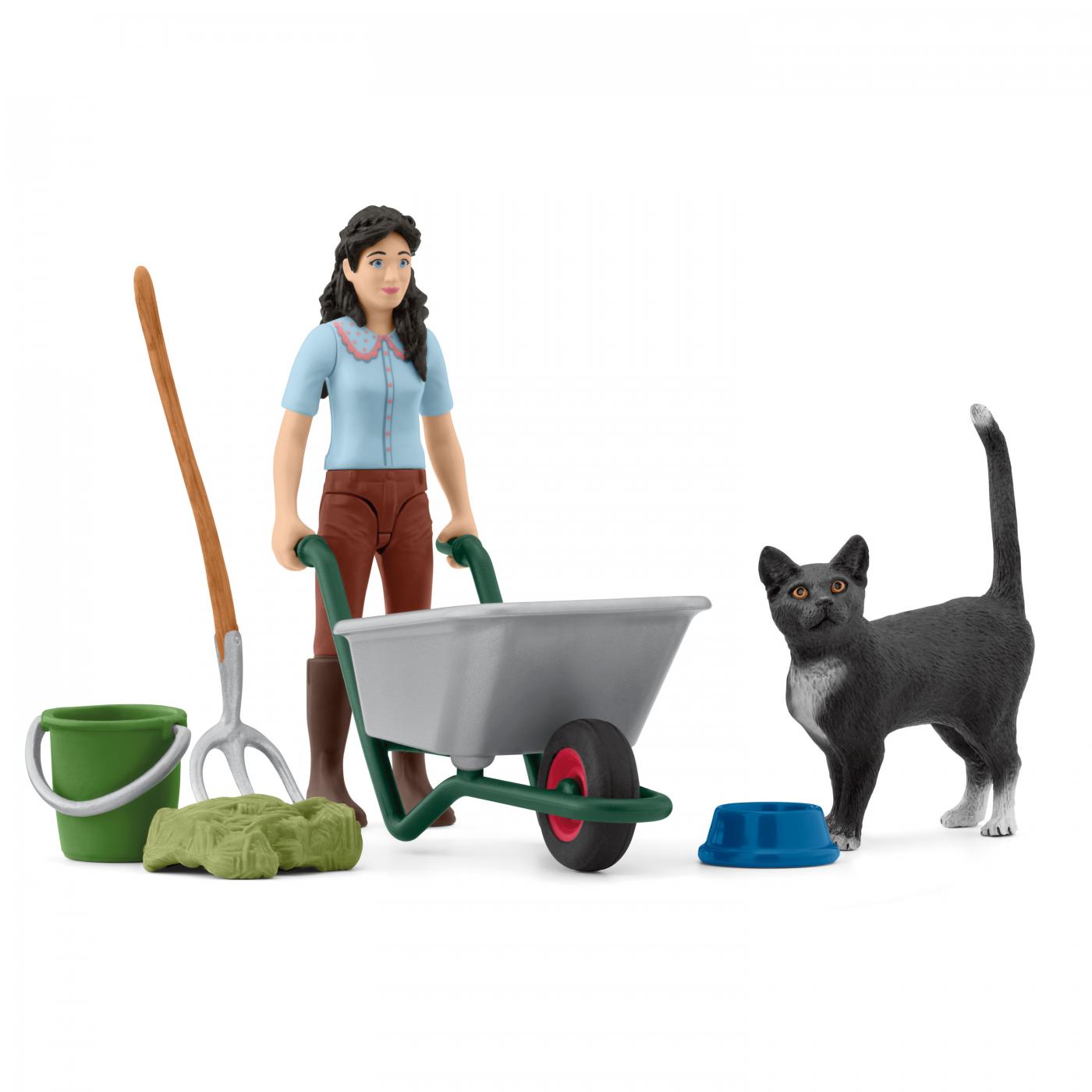 Schleich Ausmist-und Pflegeset 42747