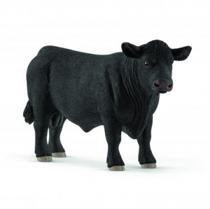 Schleich Bauernhoftiere: Schleich Black Angus Bulle 13879