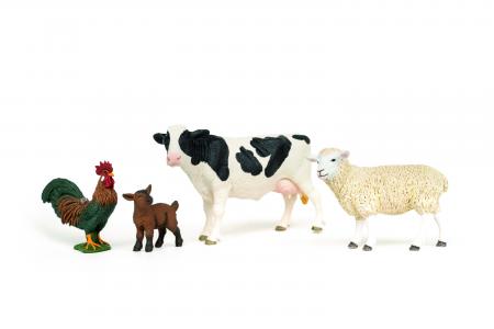 Schleich Bauernhoftiere: Schleich Farm World Starter-Set Bauernhof 42729