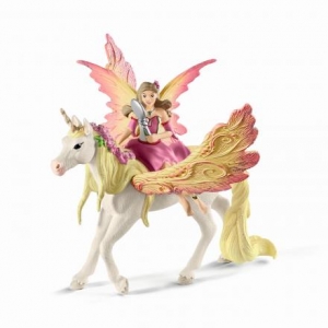 Schleich Elfen: Schleich Feya mit Pegasus-Einhorn 70568