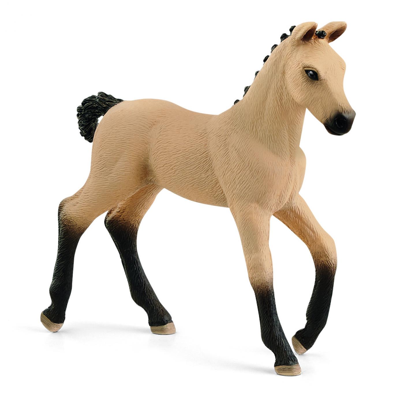 Schleich Pferde: Schleich Hannoveraner Fohlen Falbe 13929