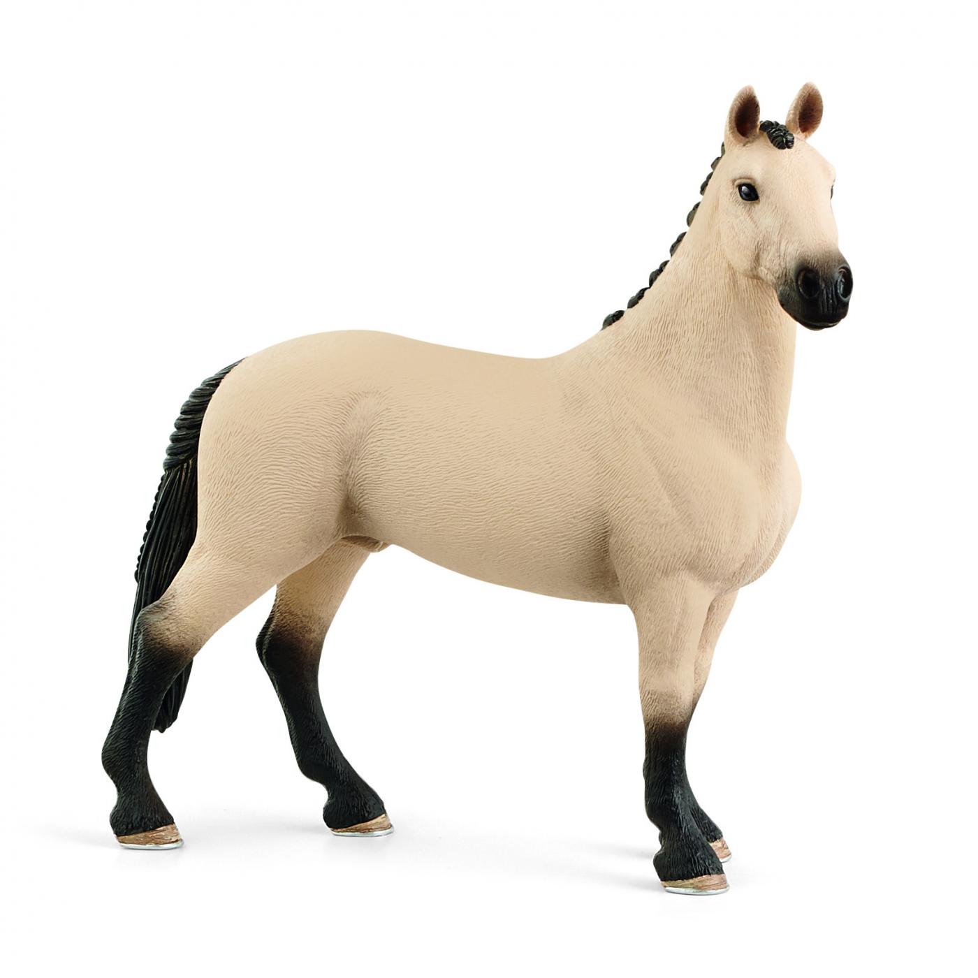 Schleich Pferde: Schleich Hannoveraner Wallach Falbe 13928